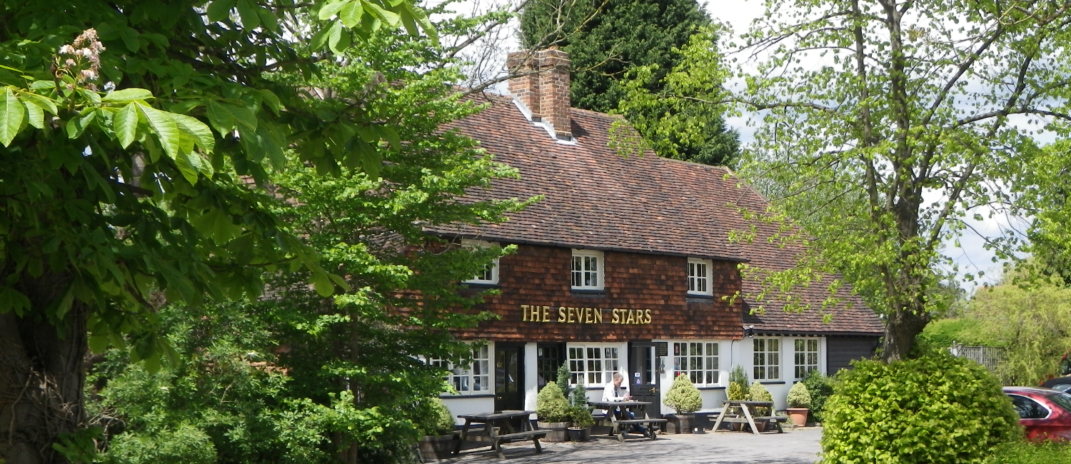 The Seven Stars pub in Leigh